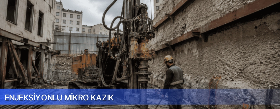 Enjeksiyonlu Mikro Kazık Nakliyat