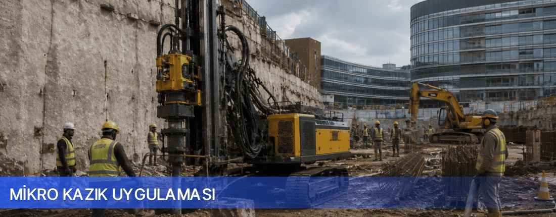 Mikro Kazık Uygulaması Kargo