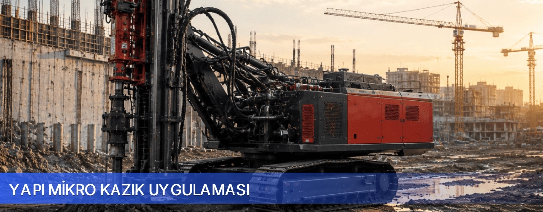 Yapı Mikro Kazık Uygulaması Nakliyat