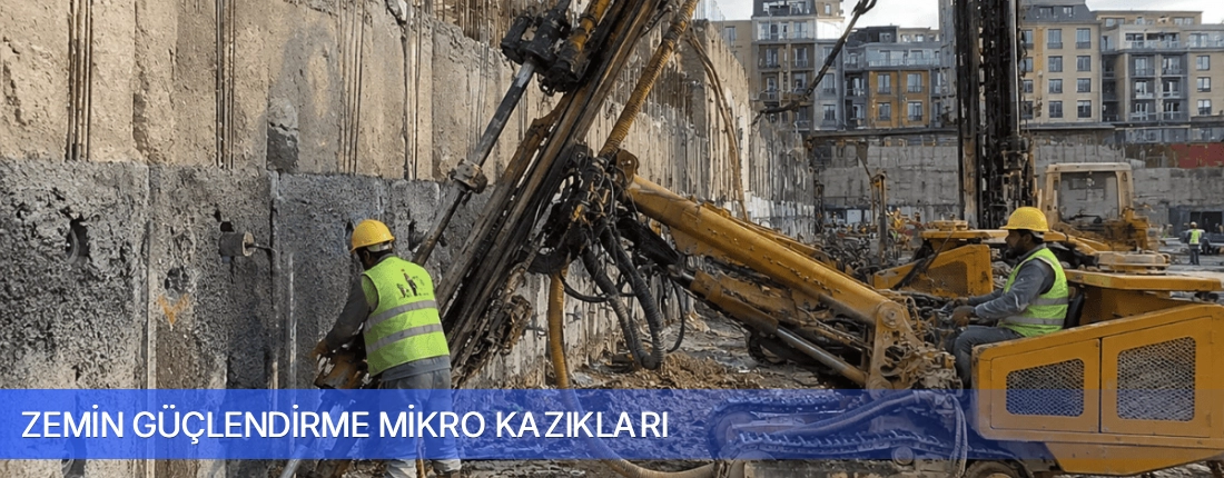 Zemin Güçlendirme Mikro Kazıkları Kargo